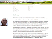 Tablet Screenshot of denkweg.nl
